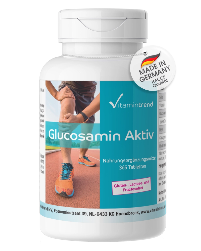 Glucosamine Active - Bulk Pack - 365 Tablets Glucosamine Active - Bulk Pack - 365 Tablets