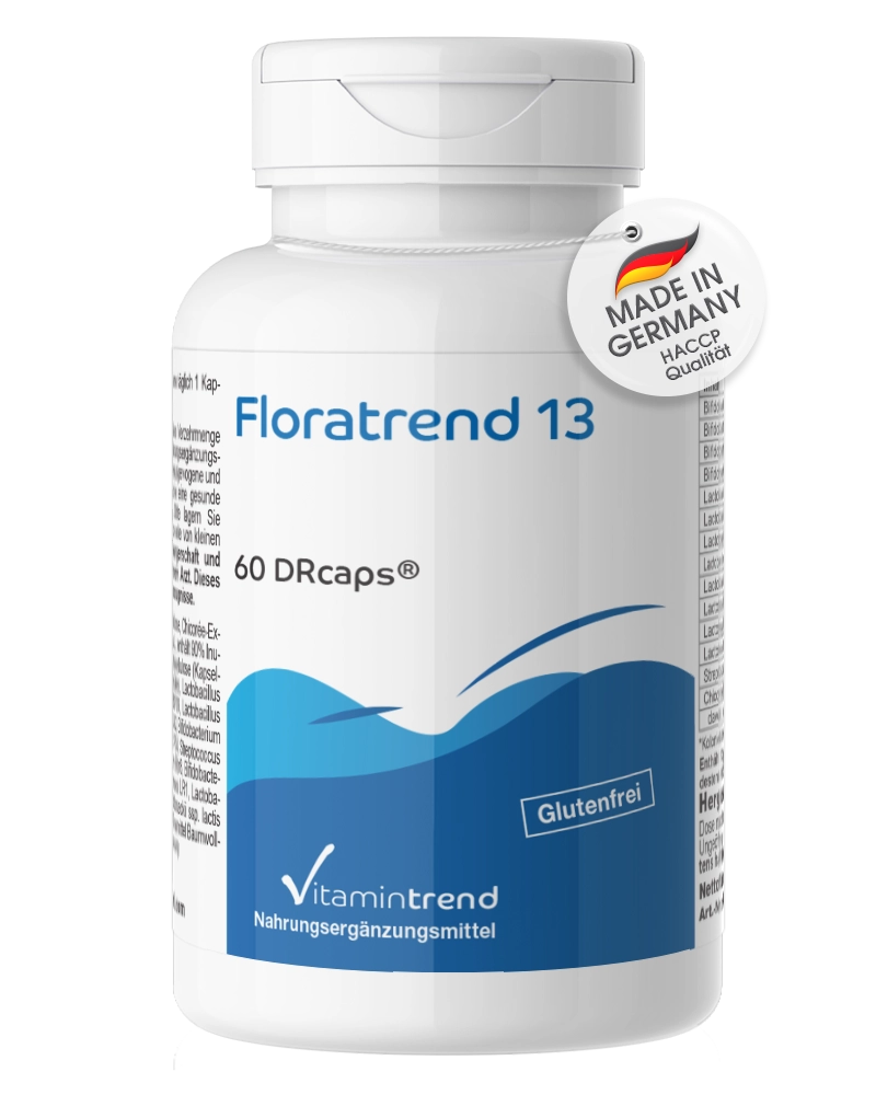 Floratrend 13 - with Inulin and Chicory - 60 DRcaps® Floratrend 13 - with Inulin and Chicory - 60 DRcaps®