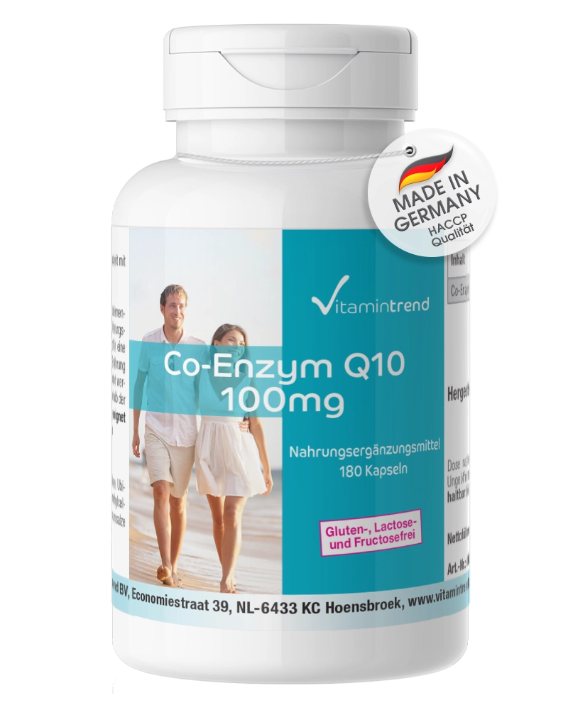 Coenzyme Q10 100mg 180 capsules, vegan, bulk pack for 6 months Coenzyme Q10 100mg 180 capsules, vegan, bulk pack for 6 months