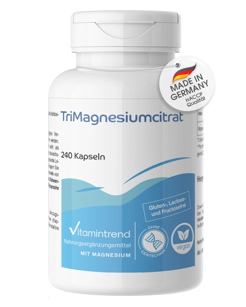 TriMagnesium Citrate - 240 Capsules TriMagnesium Citrate - 240 Capsules