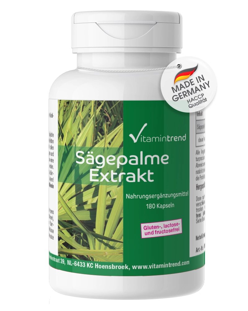 Zegepalm extract 300mg - 180 capsules - bulk pack Zegepalm extract 300mg - 180 capsules - bulk pack