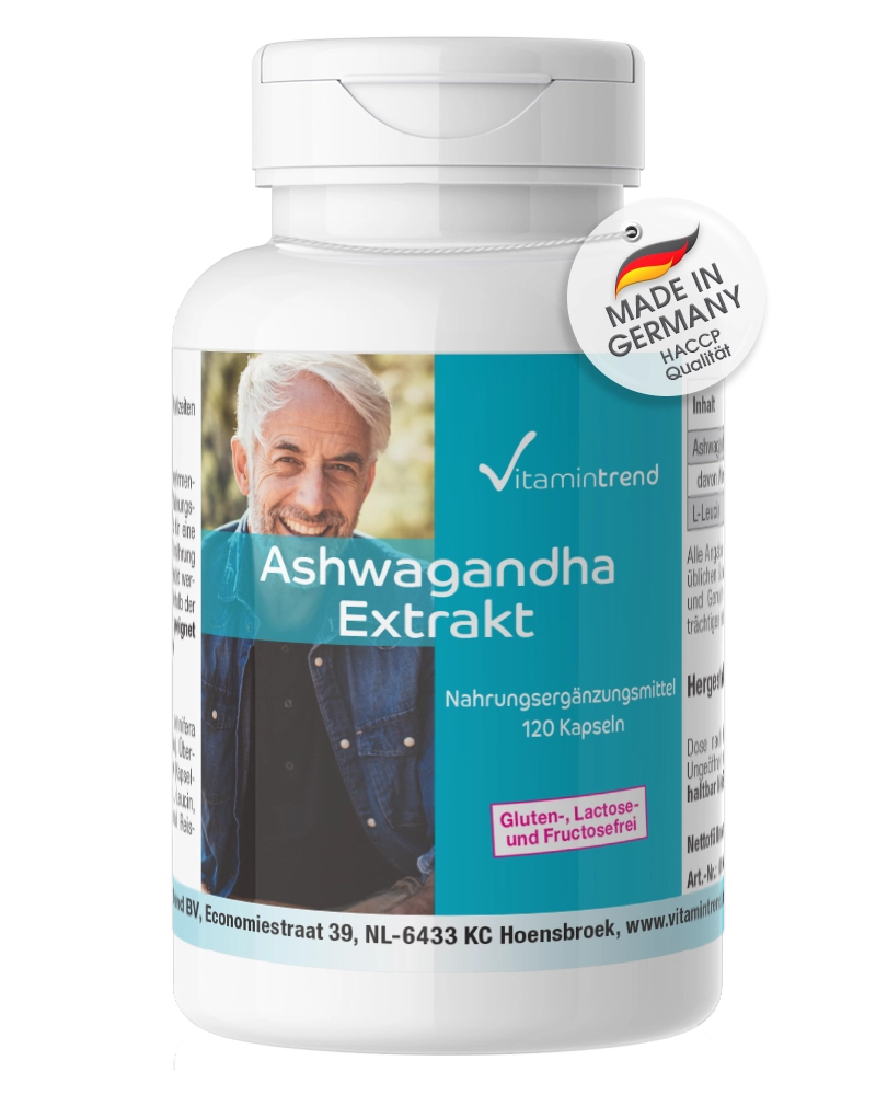 Ashwagandha extract 1000mg - 120 capsules Ashwagandha extract 1000mg - 120 capsules