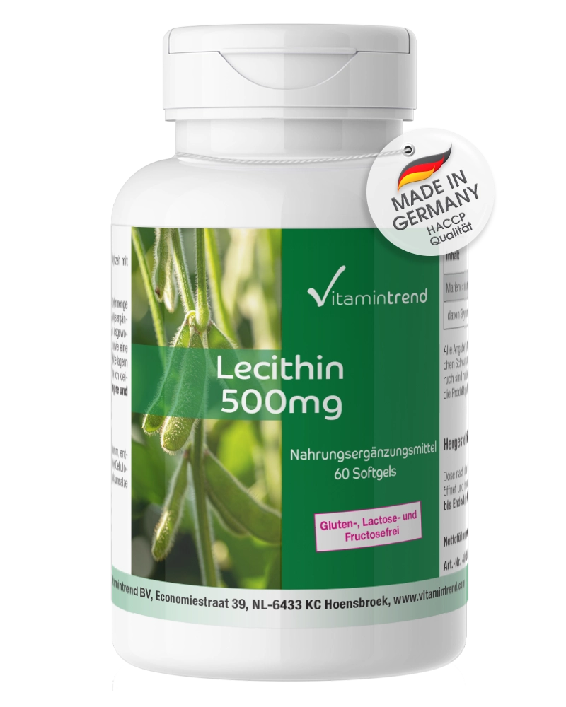 Lecithine 500mg - 60 Softgels - Fosfatidylcholine Lecithine 500mg - 60 Softgels - Fosfatidylcholine