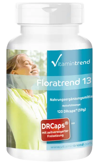 Floratrend 13 - 120 DRcaps® - Probiotikum mit zeitverzögerter Freisetzung