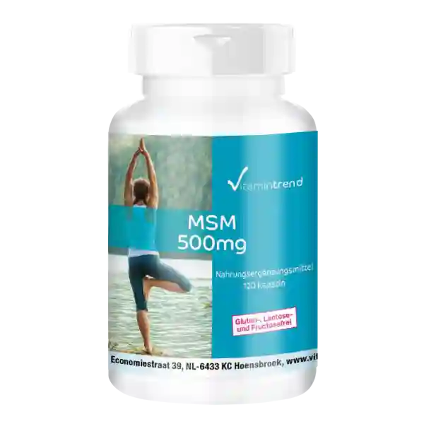 MSM 2000 mg – 120 Cápsulas