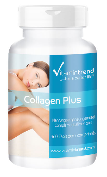 Collagen Plus Hyaluronsäure - 360 Tabletten