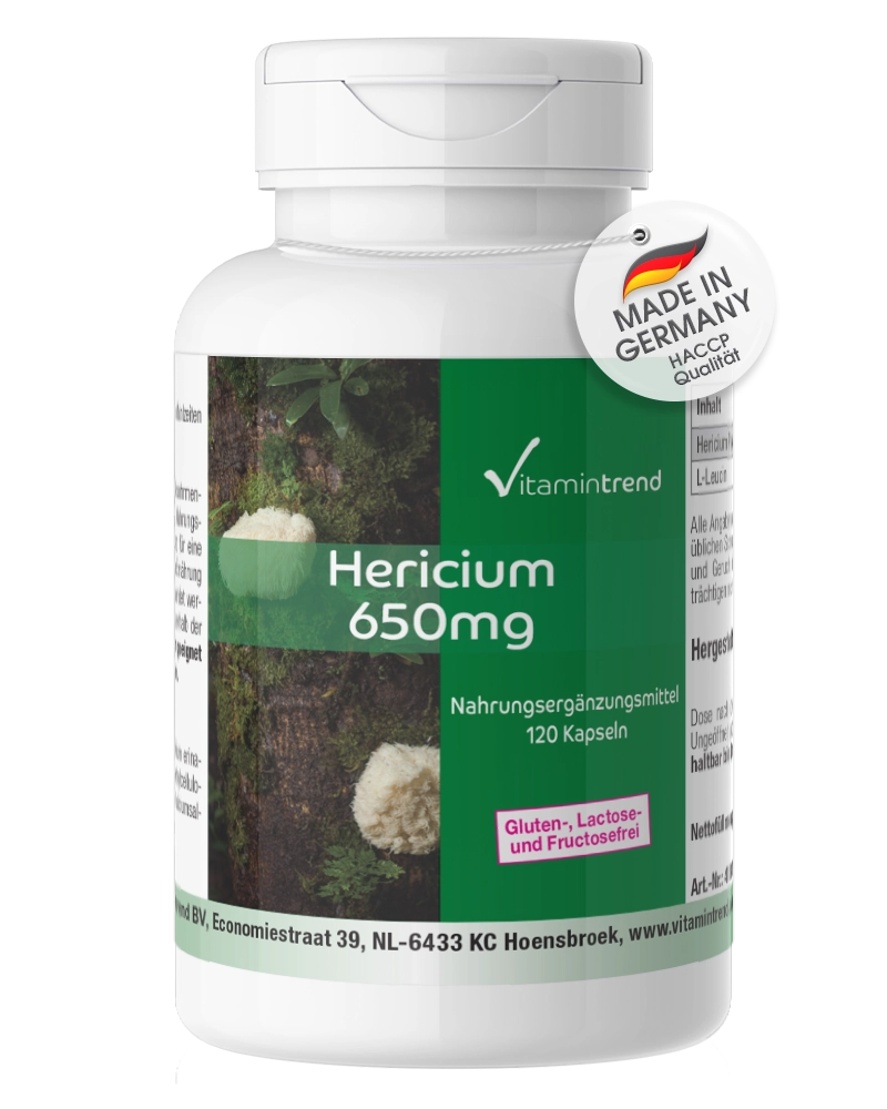 Hericium Powder 650mg Hericium Powder 650mg