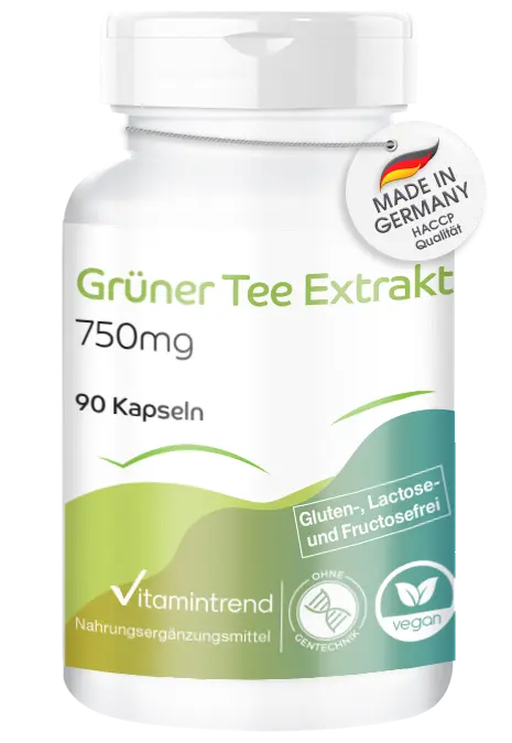 Extracto de té verde 750mg
