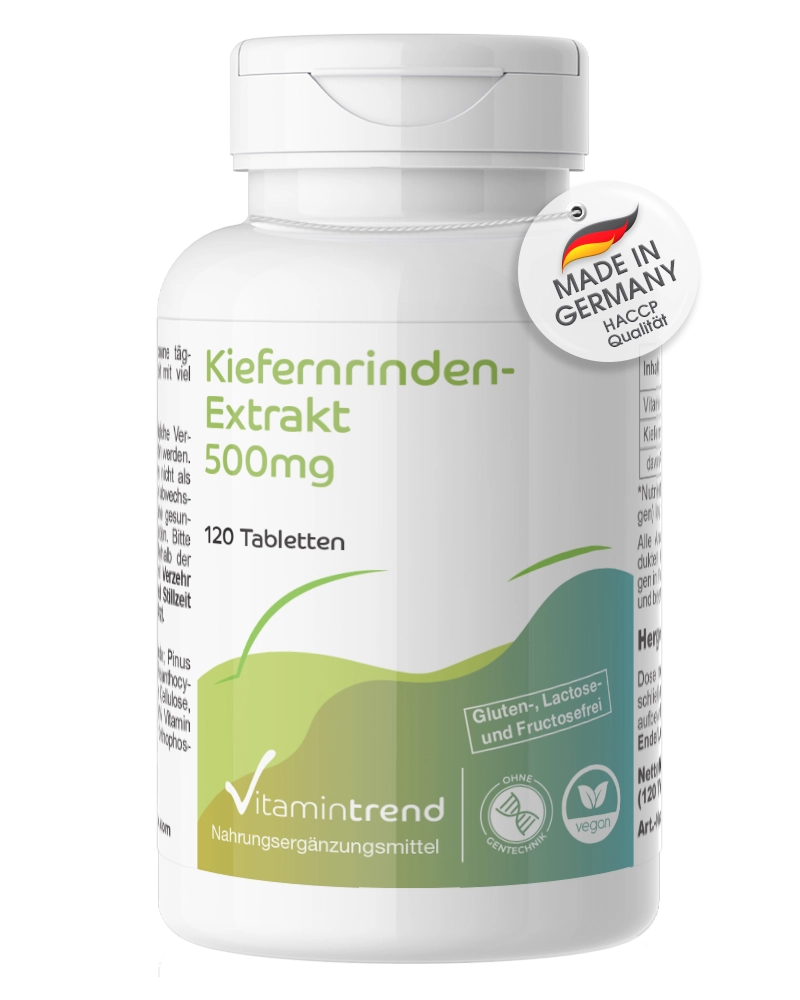 Corteza de pino 500mg Corteza de pino 500mg