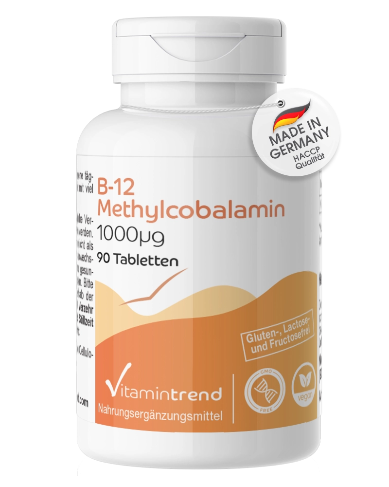 B-12 Methylcobalamin 1000µg - 90 tablets B-12 Methylcobalamin 1000µg - 90 tablets