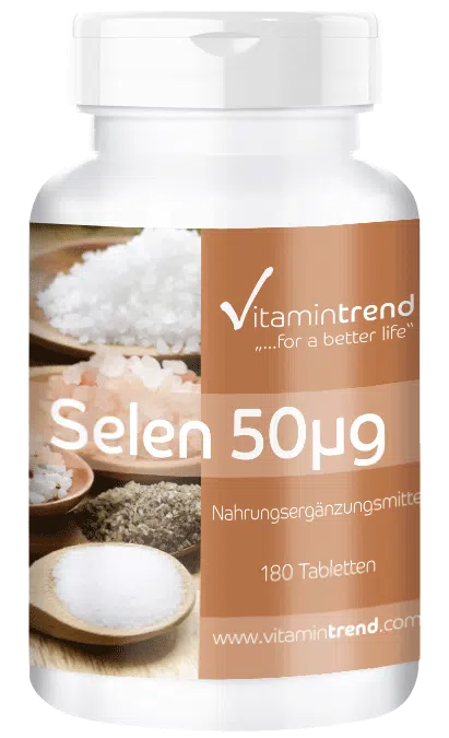 Selenium 50μg - 180 tablets