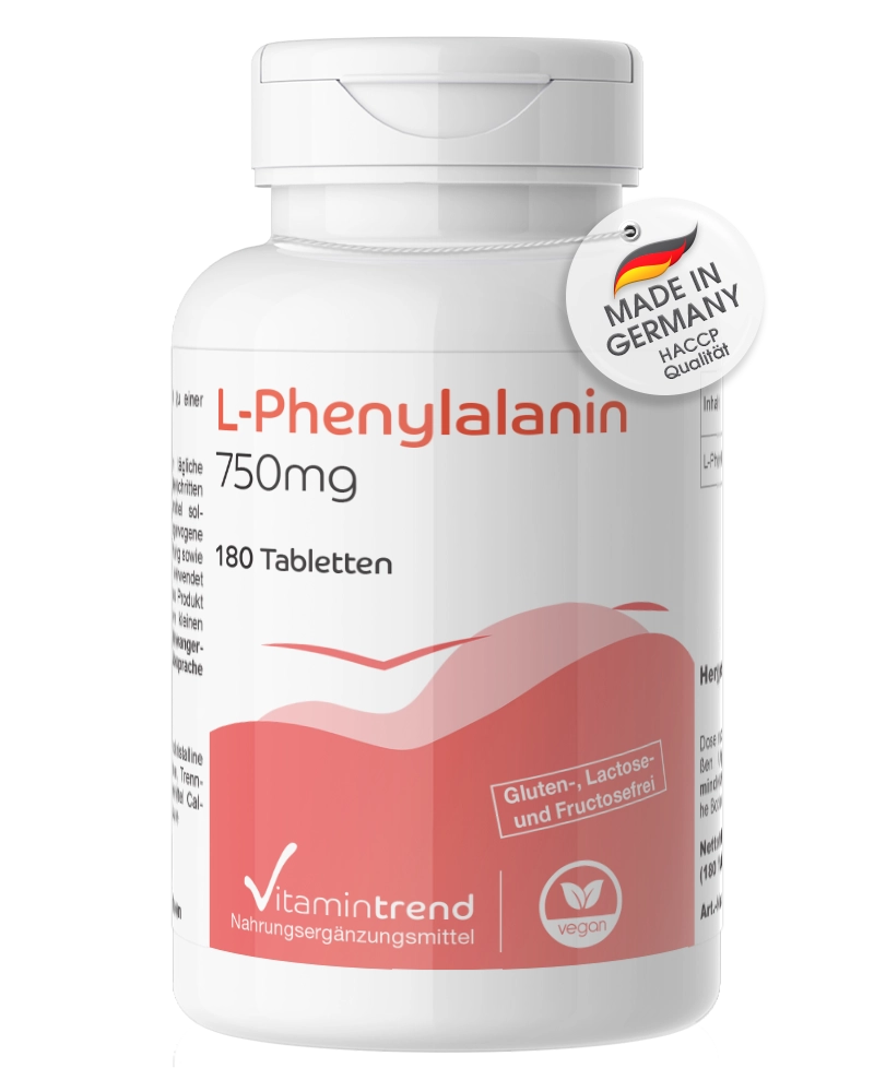 L-Fenilalanina 750mg - 180 compresse L-Fenilalanina 750mg - 180 compresse